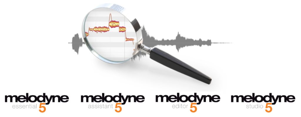 Celemony Melodyne 5 versions