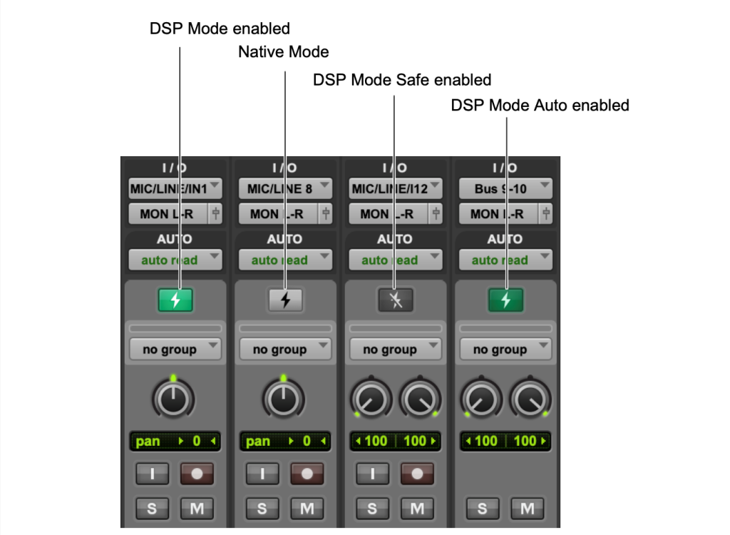 Pro Tools DSP Mode