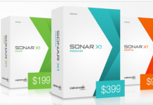 Cakewalk: SONAR X1 Released