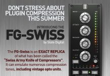 Slate Digital FG- Swiss Compressor Slate Digital, FG- Swiss, Everything Recording
