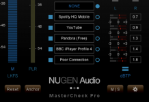 Nugen Audio Updates MasterCheck Pro Updates to 1.5