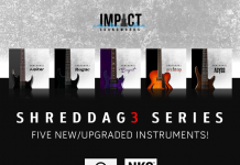 Impact Soundworks Releases Five new Shreddage Instruments
