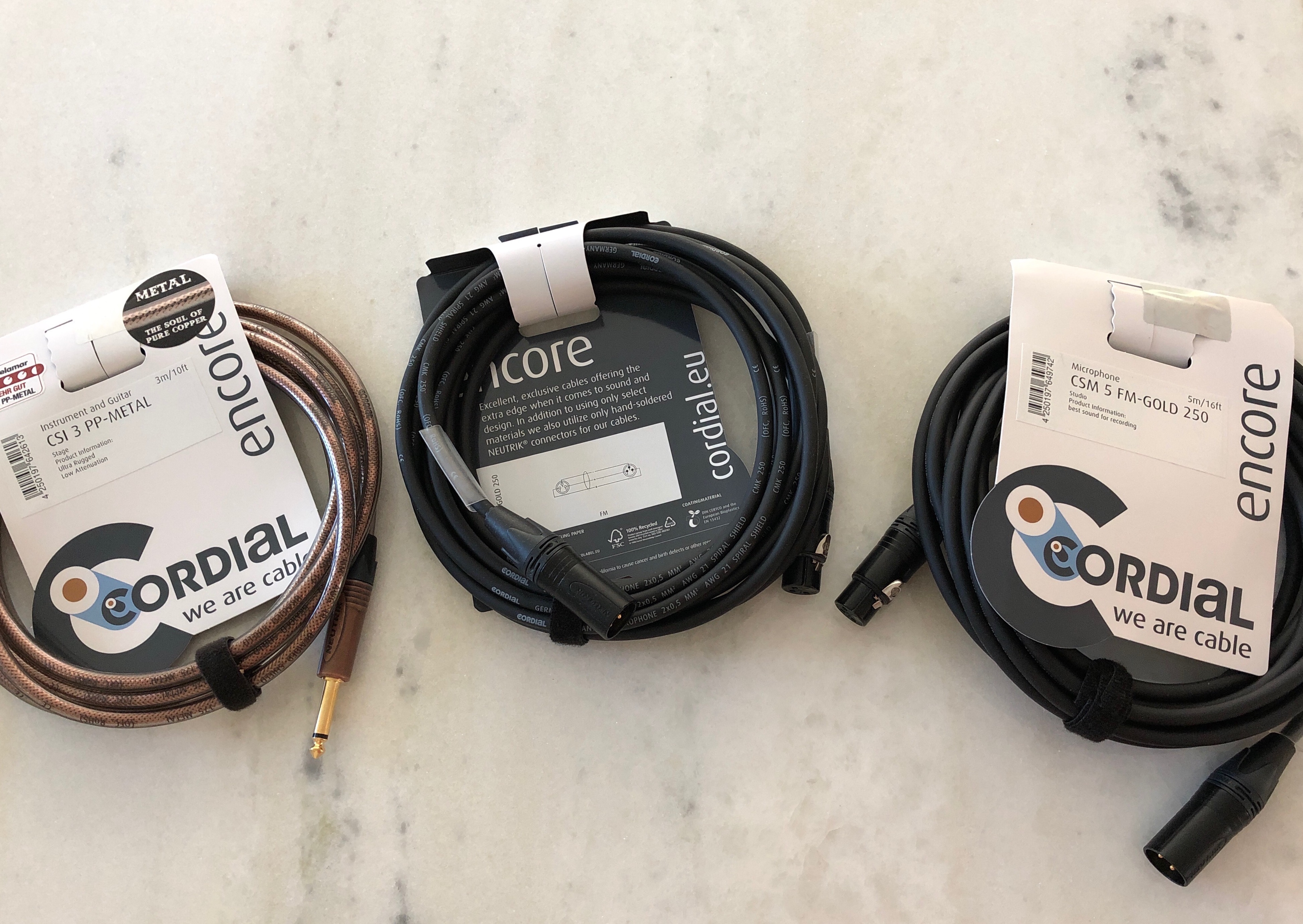 Cordial CII 3 PP Instrument Cables 