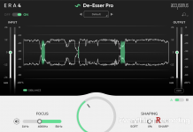 Review: Accusonus De-Esser Pro ERA4 De-Esser Pro