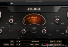 KUSH AUDIO SILIKA: THE RACE TO THE BONHAM Kush Silika GUI