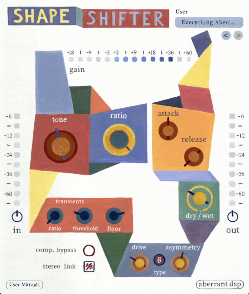 Aberant DSP Shapeshifter Everything Recording Preset