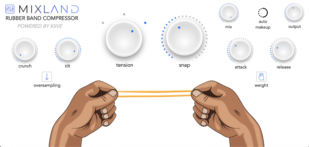 Mixland Rubber Band Plugin UI